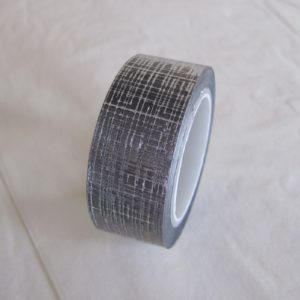 fabric tape argenté ruban de tissu adhésif