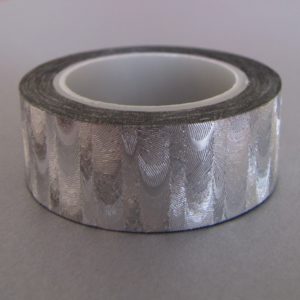 fabric tape argent gris ruban adhésif en tissu